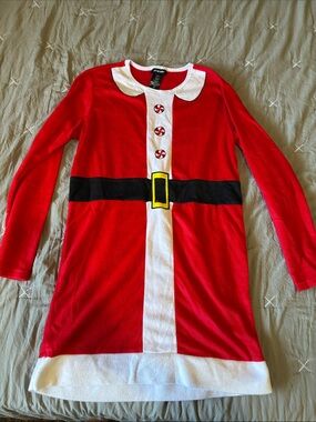 Women’s Santa pajama dress